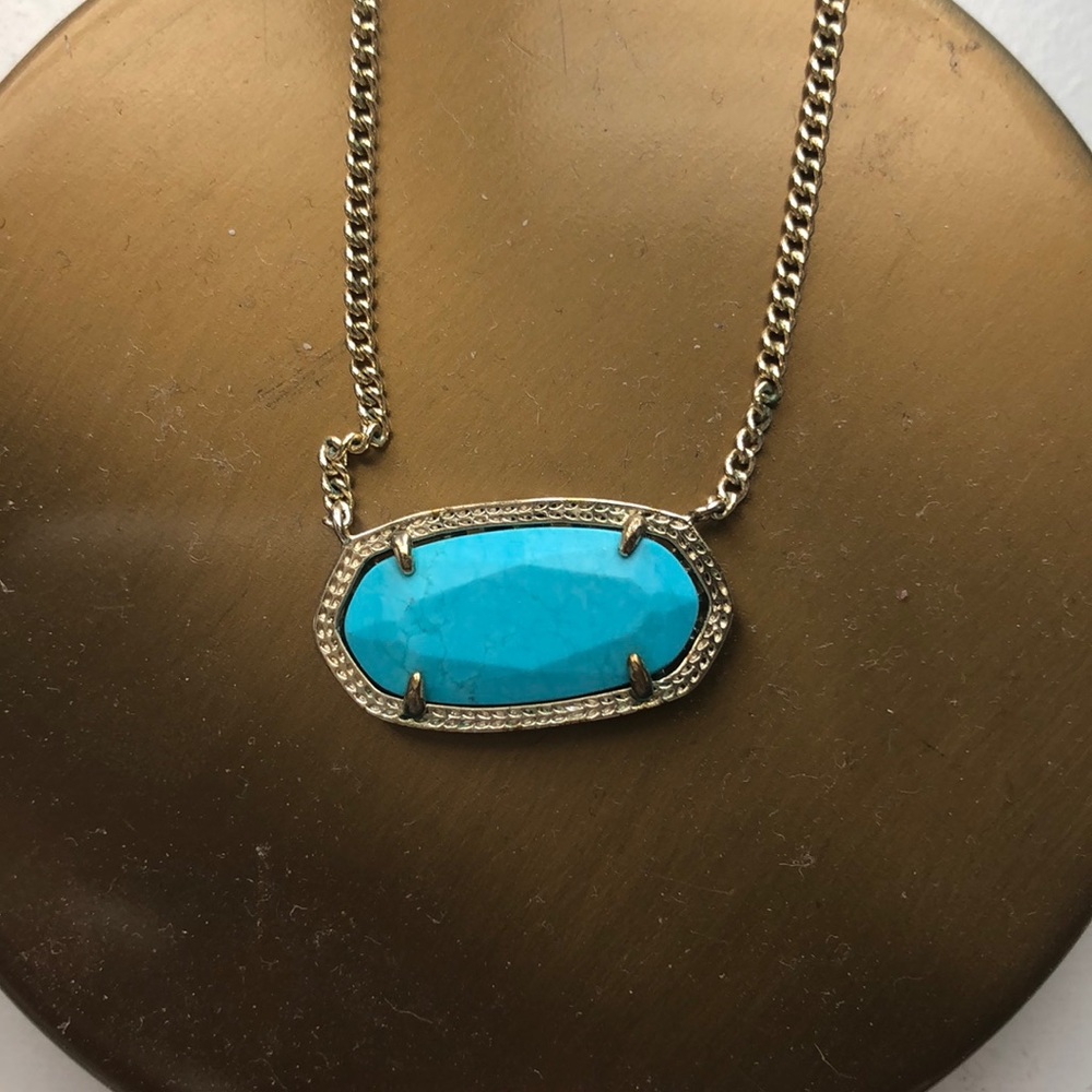 Turquoise Kendra Scott Dylan necklace